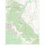 US Forest Service - Topo Dayton South, WY FSTopo Legacy digital map