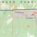 US Forest Service - Topo Dayton South, WY FSTopo Legacy digital map