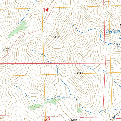 US Forest Service - Topo Dayville, OR FSTopo Legacy digital map