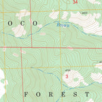 US Forest Service - Topo Dayville, OR FSTopo Legacy digital map