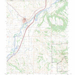 US Forest Service - Topo De Beque, CO FSTopo Legacy digital map