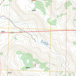 US Forest Service - Topo De Beque, CO FSTopo Legacy digital map