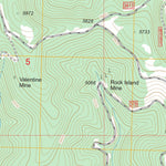US Forest Service - Topo De Borgia North, MT - ID FSTopo Legacy digital map