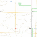 US Forest Service - Topo De Lamere, ND FSTopo Legacy digital map