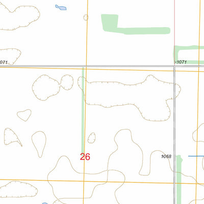 US Forest Service - Topo De Lamere, ND FSTopo Legacy digital map