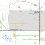 US Forest Service - Topo De Lamere, ND FSTopo Legacy digital map