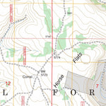 US Forest Service - Topo Dead Horse Flats, SD FSTopo Legacy digital map