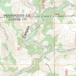US Forest Service - Topo Dead Horse Flats, SD FSTopo Legacy digital map