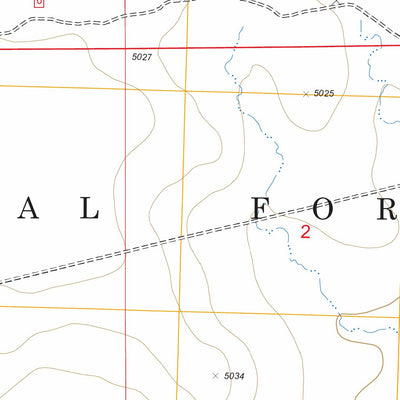 US Forest Service - Topo Dead Horse Reservoir, CA FSTopo Legacy digital map