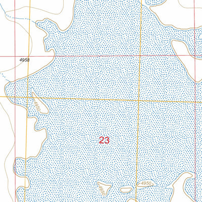 US Forest Service - Topo Dead Horse Reservoir, CA FSTopo Legacy digital map