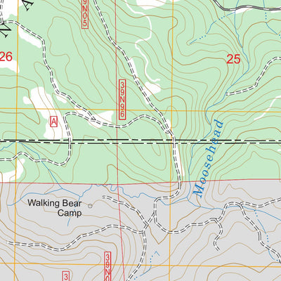 US Forest Service - Topo Dead Horse Summit, CA FSTopo Legacy digital map