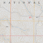 US Forest Service - Topo Dead Mans Creek, NE FSTopo Legacy digital map