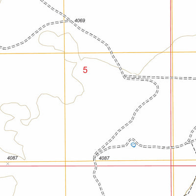 US Forest Service - Topo Deadman Canyon, NM FSTopo Legacy digital map