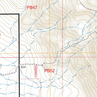 US Forest Service - Topo Deadman Canyon, NM FSTopo Legacy digital map