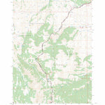 US Forest Service - Topo Deadman Lake, MT - ID FSTopo Legacy digital map
