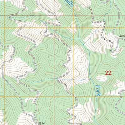 US Forest Service - Topo Deadman Mountain, OR FSTopo Legacy digital map