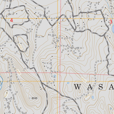 US Forest Service - Topo Deadman Mountain, UT - WY FSTopo Legacy digital map