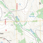 US Forest Service - Topo Deadman Pass, ID - MT FSTopo Legacy digital map