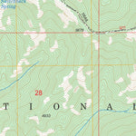 US Forest Service - Topo Deadman Peak, WA - OR FSTopo Legacy digital map