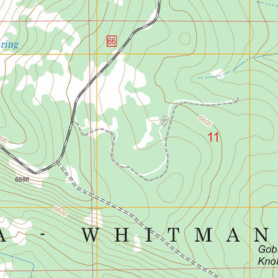 US Forest Service - Topo Deadman Point, OR FSTopo Legacy digital map