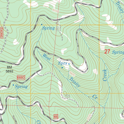 US Forest Service - Topo Deadman Point, OR FSTopo Legacy digital map