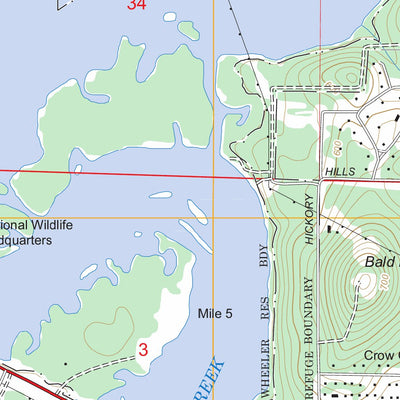 US Forest Service - Topo Decatur, AL FSTopo Legacy digital map