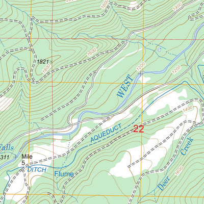 US Forest Service - Topo Dee, OR FSTopo Legacy digital map