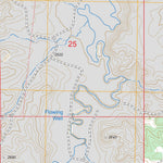 US Forest Service - Topo Deep Creek North, ND FSTopo Legacy digital map
