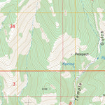 US Forest Service - Topo Deep Creek Park, MT FSTopo Legacy digital map