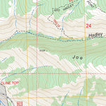 US Forest Service - Topo Deep Creek Point, CO FSTopo Legacy digital map