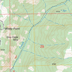 US Forest Service - Topo Deep Creek Point, CO FSTopo Legacy digital map