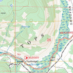 US Forest Service - Topo Deep Lake, CO FSTopo Legacy digital map