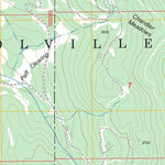 US Forest Service - Topo Deep Lake, WA FSTopo Legacy digital map