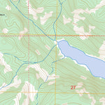US Forest Service - Topo Deep Lake, WY - MT FSTopo Legacy digital map