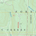 US Forest Service - Topo Deer, AR FSTopo Legacy digital map