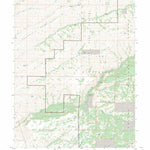 US Forest Service - Topo Deer Creek Flat, CA FSTopo Legacy digital map