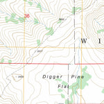 US Forest Service - Topo Deer Creek Flat, CA FSTopo Legacy digital map