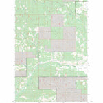 US Forest Service - Topo Deer Creek, MT FSTopo Legacy digital map