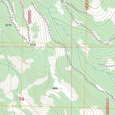 US Forest Service - Topo Deer Creek, MT FSTopo Legacy digital map