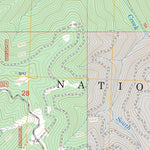 US Forest Service - Topo Deer Mountain, MT FSTopo Legacy digital map