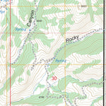 US Forest Service - Topo Deer Park, MT FSTopo Legacy digital map