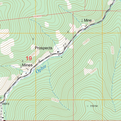 US Forest Service - Topo Deer Peak, CO FSTopo Legacy digital map