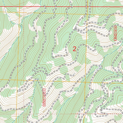 US Forest Service - Topo Deer Peak, MT FSTopo Legacy digital map