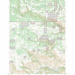 US Forest Service - Topo Deerhorn Creek, OR FSTopo Legacy digital map