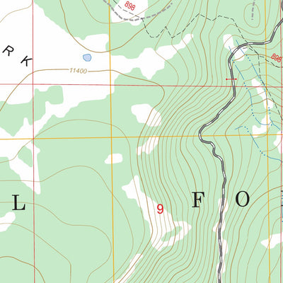 US Forest Service - Topo Del Norte Peak, CO FSTopo Legacy digital map