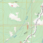 US Forest Service - Topo Del Norte Peak, CO FSTopo Legacy digital map