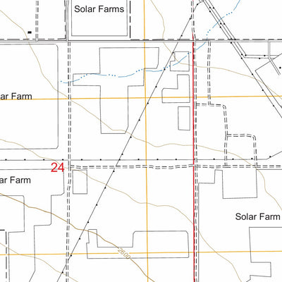 US Forest Service - Topo Del Sur, CA FSTopo Legacy digital map