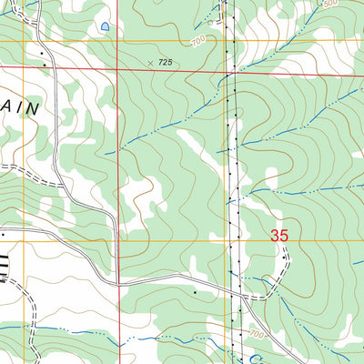 US Forest Service - Topo Delaware, AR FSTopo Legacy digital map