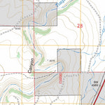 US Forest Service - Topo Delhi, CO FSTopo Legacy digital map