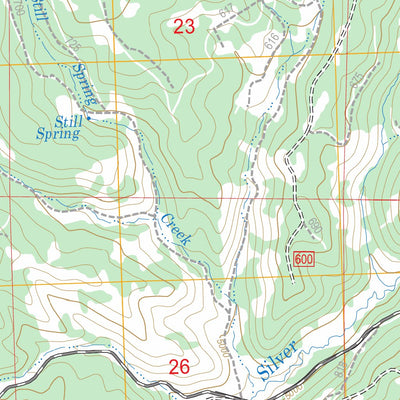 US Forest Service - Topo Delintment Lake, OR FSTopo Legacy digital map